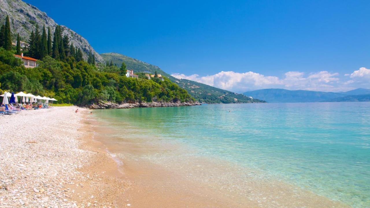 Corfu Sea View Villa - Aurora บาร์บาตี ภายนอก รูปภาพ