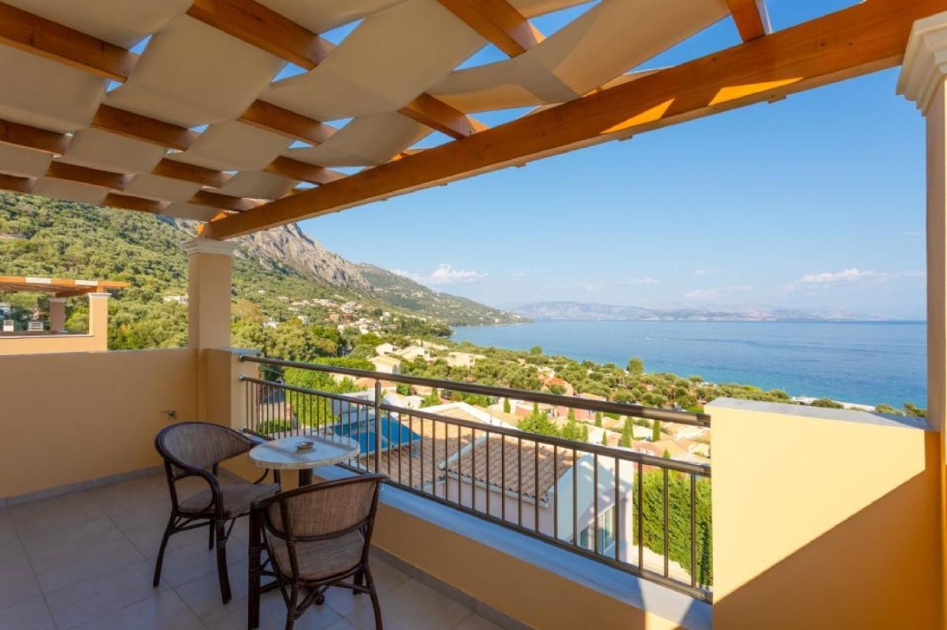 Corfu Sea View Villa - Aurora บาร์บาตี ภายนอก รูปภาพ