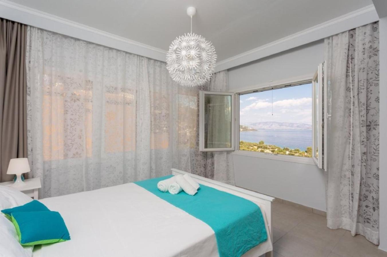 Corfu Sea View Villa - Aurora บาร์บาตี ภายนอก รูปภาพ