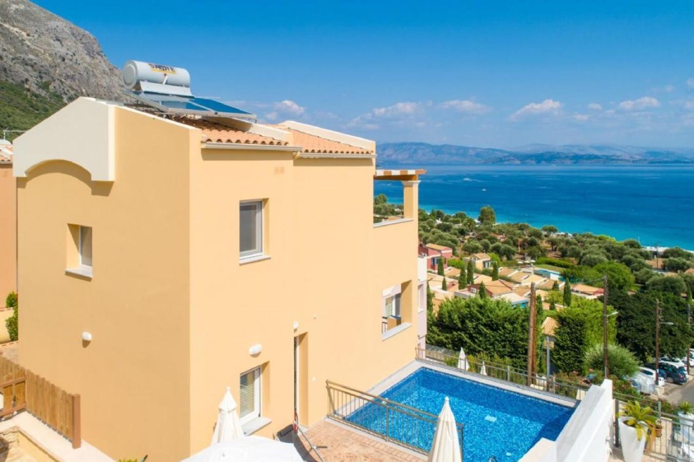 Corfu Sea View Villa - Aurora บาร์บาตี ภายนอก รูปภาพ