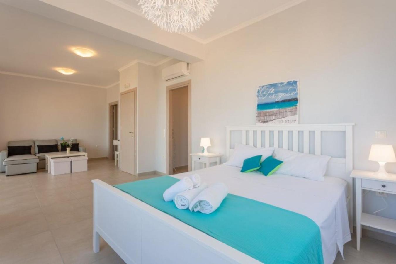 Corfu Sea View Villa - Aurora บาร์บาตี ภายนอก รูปภาพ