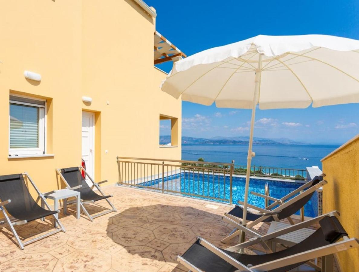 Corfu Sea View Villa - Aurora บาร์บาตี ภายนอก รูปภาพ