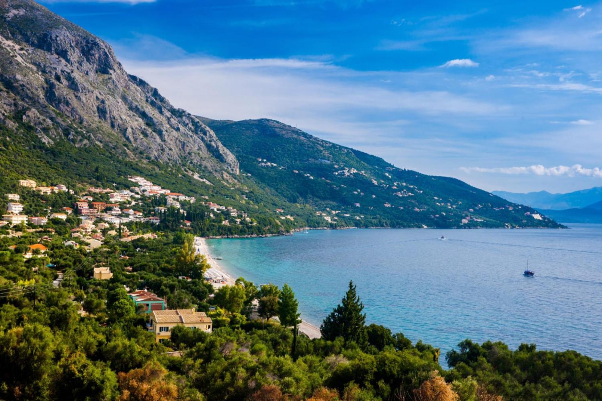 Corfu Sea View Villa - Aurora บาร์บาตี ภายนอก รูปภาพ