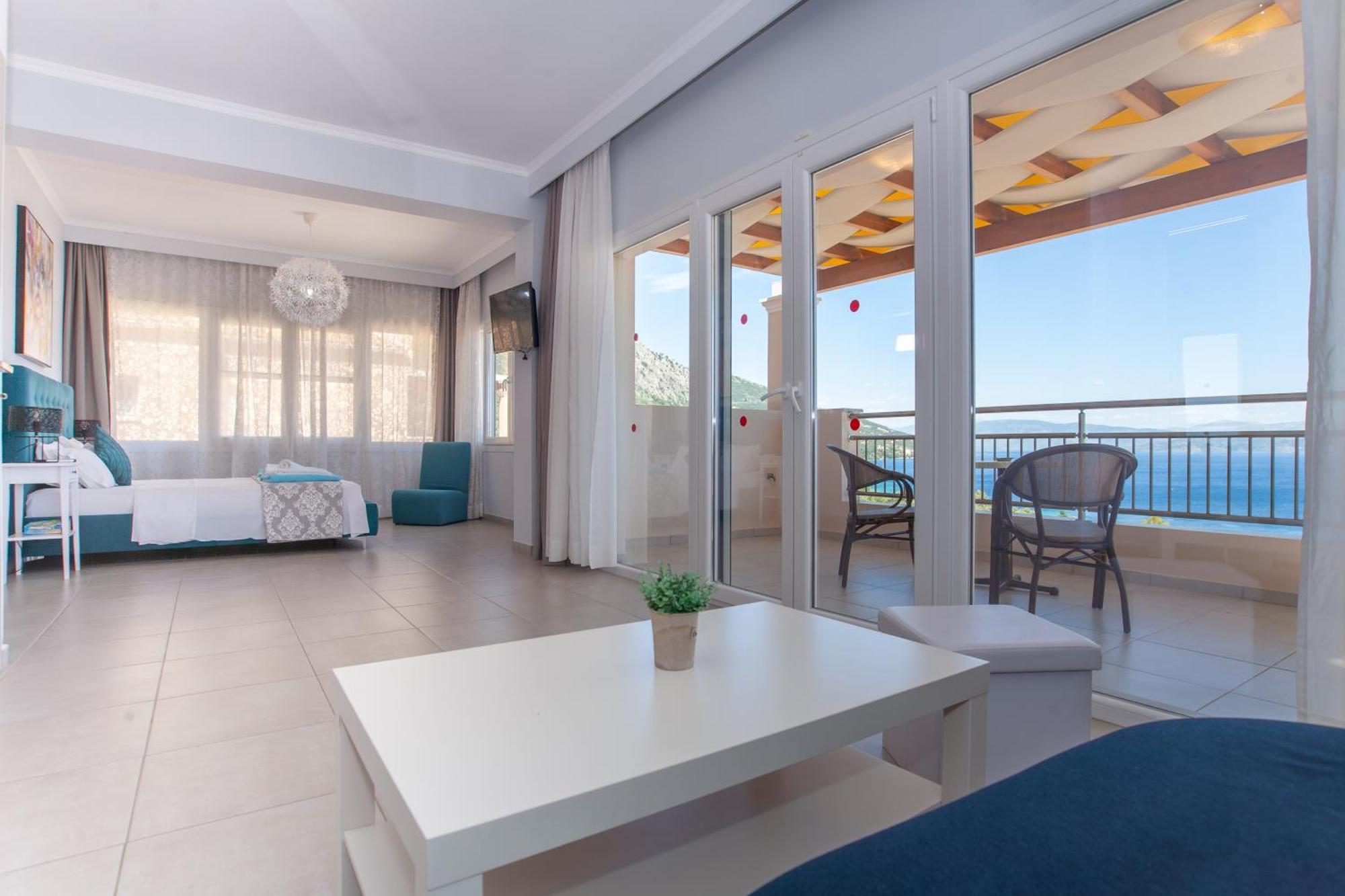Corfu Sea View Villa - Aurora บาร์บาตี ภายนอก รูปภาพ