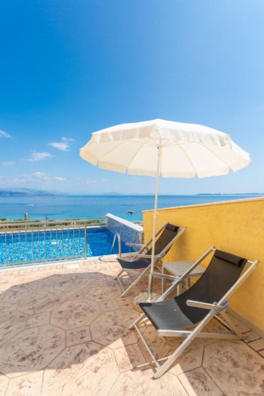 Corfu Sea View Villa - Aurora บาร์บาตี ภายนอก รูปภาพ