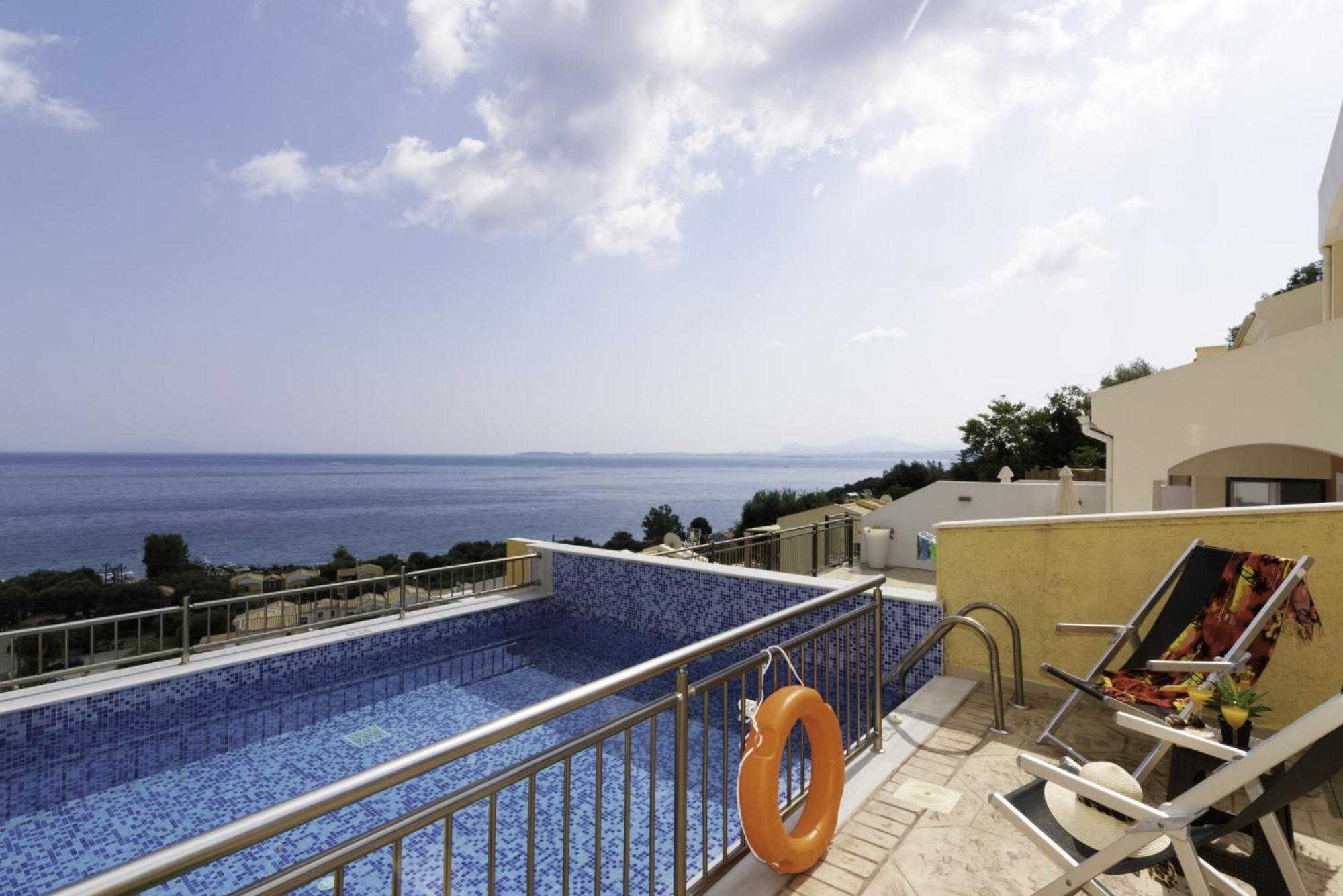 Corfu Sea View Villa - Aurora บาร์บาตี ภายนอก รูปภาพ