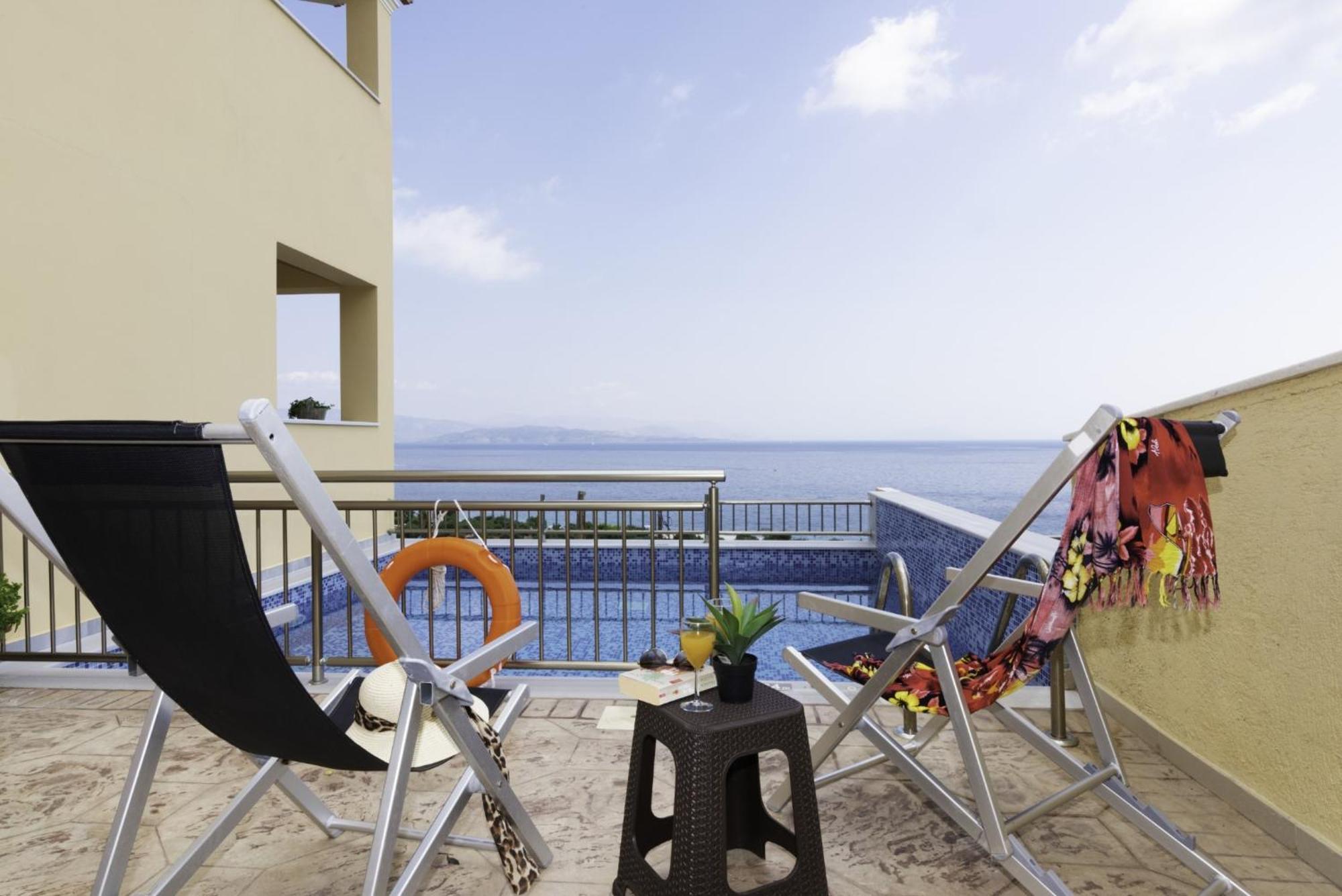 Corfu Sea View Villa - Aurora บาร์บาตี ภายนอก รูปภาพ