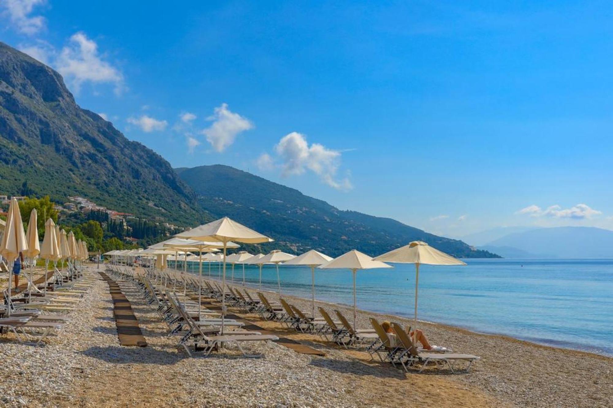 Corfu Sea View Villa - Aurora บาร์บาตี ภายนอก รูปภาพ